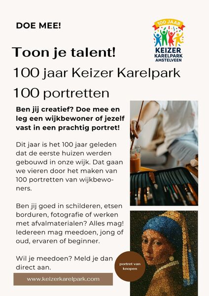 Flyer toon je talent